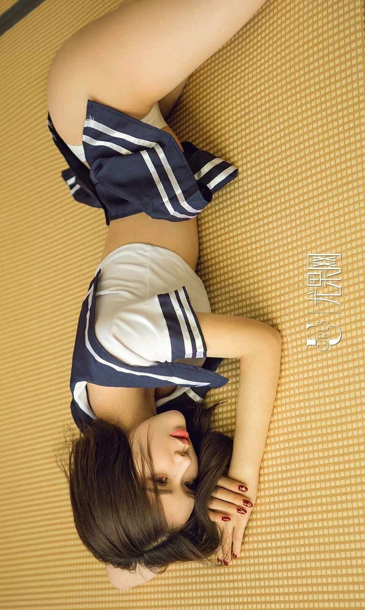 尤果网性感女神爱丽莎Lisa水手服浴缸校服内衣诱惑美图