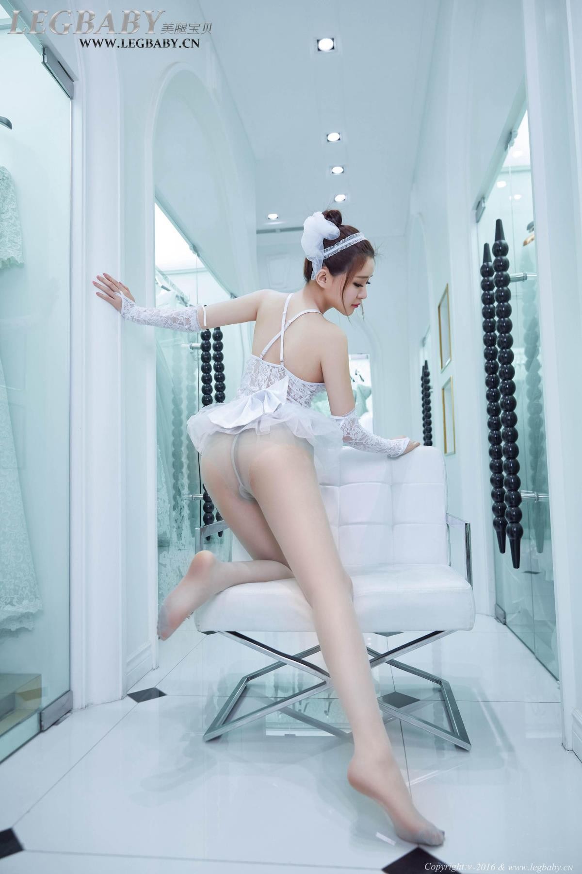 Legbaby美腿宝贝凯竹Vision廿十黑丝美腿职场OL制服诱惑