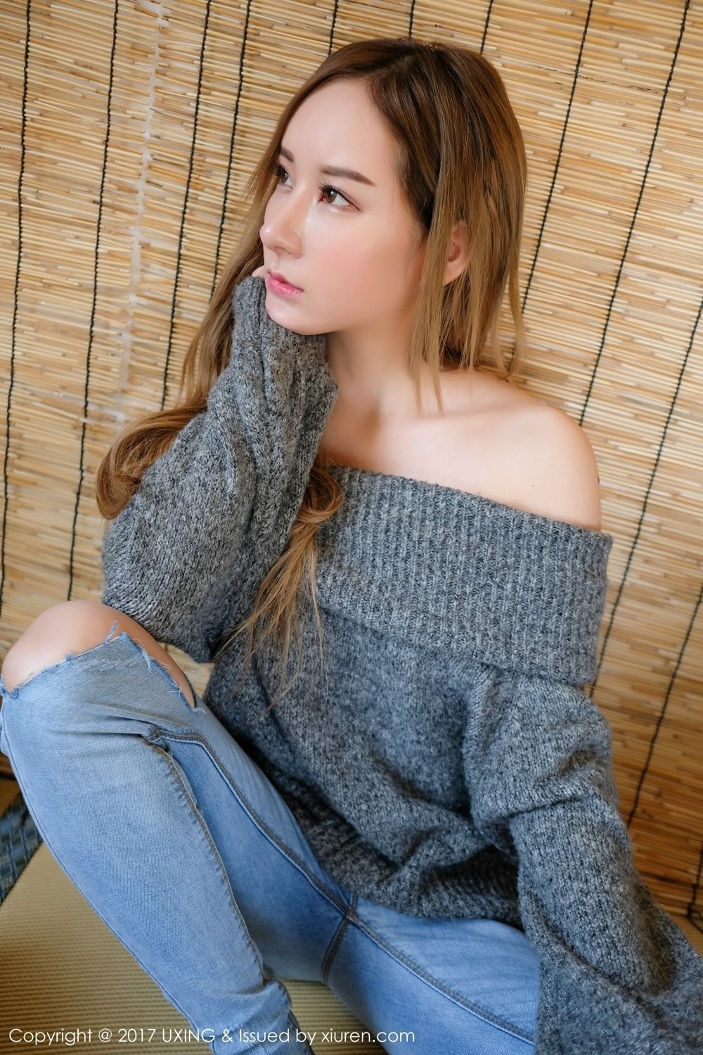 优星馆美女模特高SIR蕾丝内衣私房写真