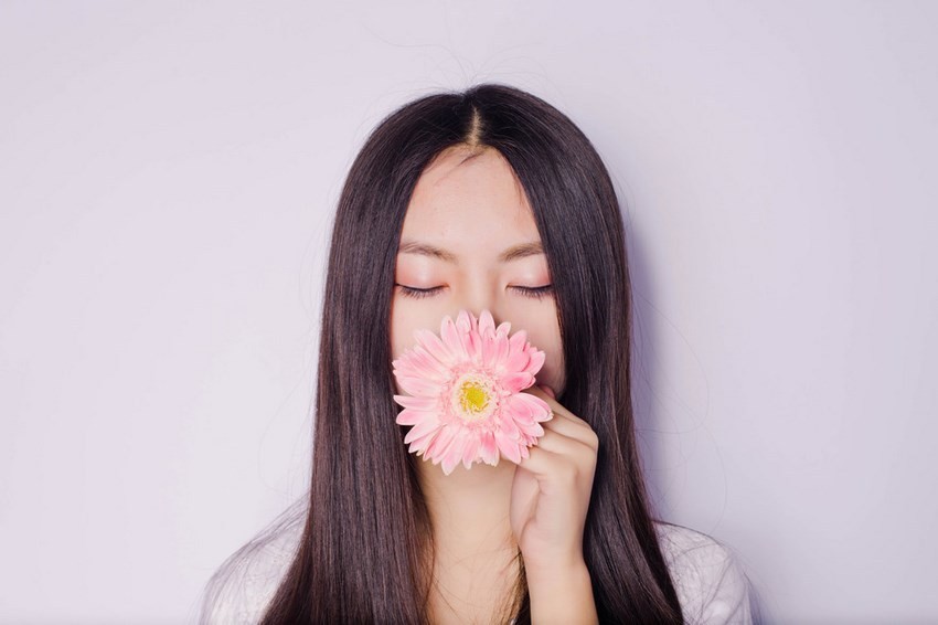 小清新美女私房纯白色衬衫唯美写真集